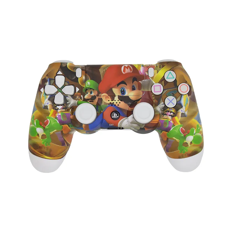 دسته بازی بی سیم PlayStation 4 طرح کاستوم Super Mario