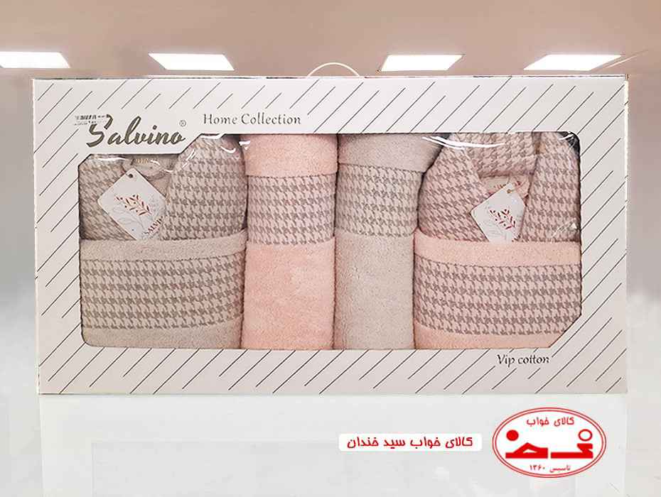 سرویس حوله عروس و داماد 56