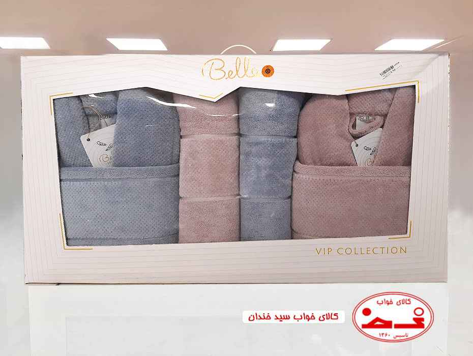 سرویس حوله عروس و داماد 55 — تصویر ۳