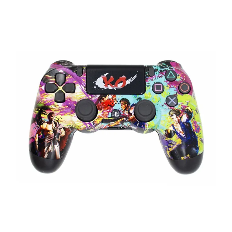 دسته بازی بی سیم PlayStation 4 طرح کاستوم Street Fighter