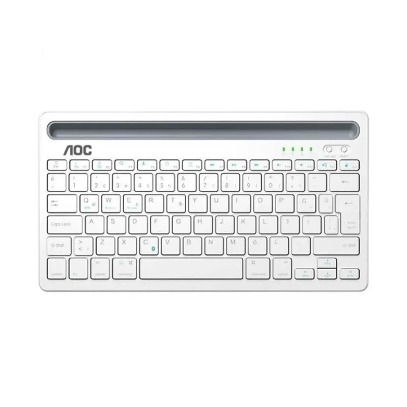 مینی کیبورد بلوتوثی ای او سی مدل AOC KB701 – سفید