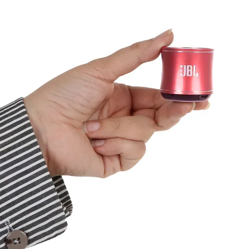 اسپیکر بلوتوثی قابل حمل جی بی ال مدل Mini M8 – قرمز — تصویر ۵