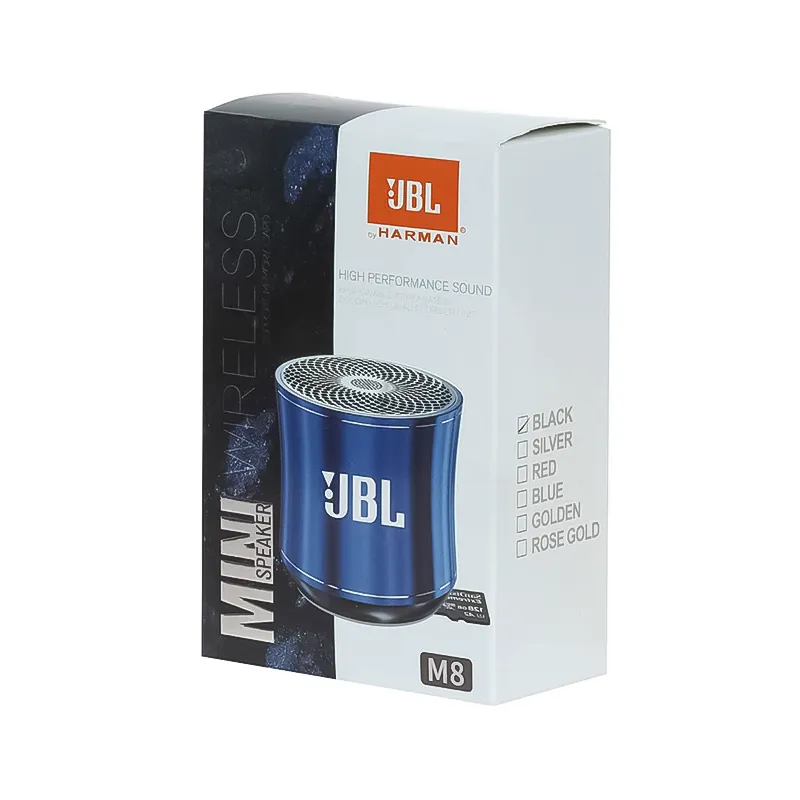 اسپیکر بلوتوثی قابل حمل جی بی ال مدل Mini M8 – قرمز — تصویر ۶