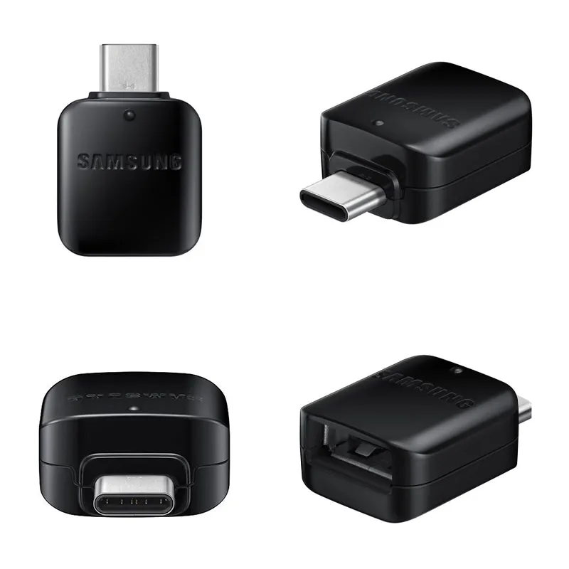 تبدیل OTG تایپ سی به USB2.0 سامسونگ مدل S10 – مشکی — تصویر ۵