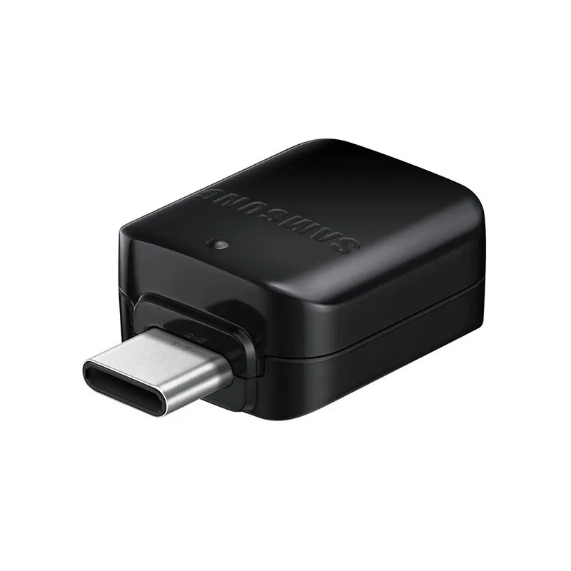 تبدیل OTG تایپ سی به USB2.0 سامسونگ مدل S10 – مشکی