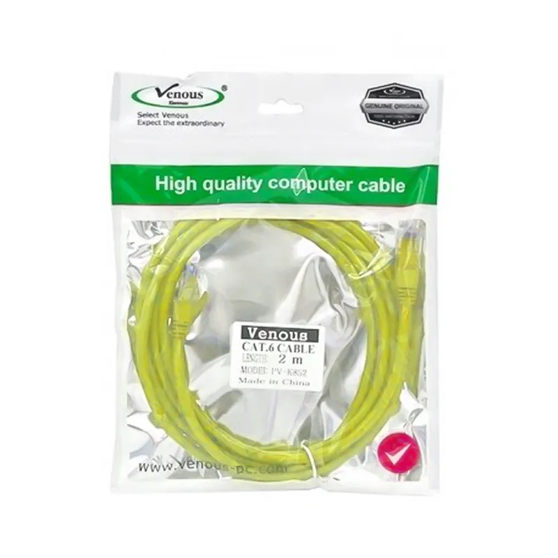 کابل شبکه CAT6 ونوس مدل PV-K852 به طول 2 متر — تصویر ۵