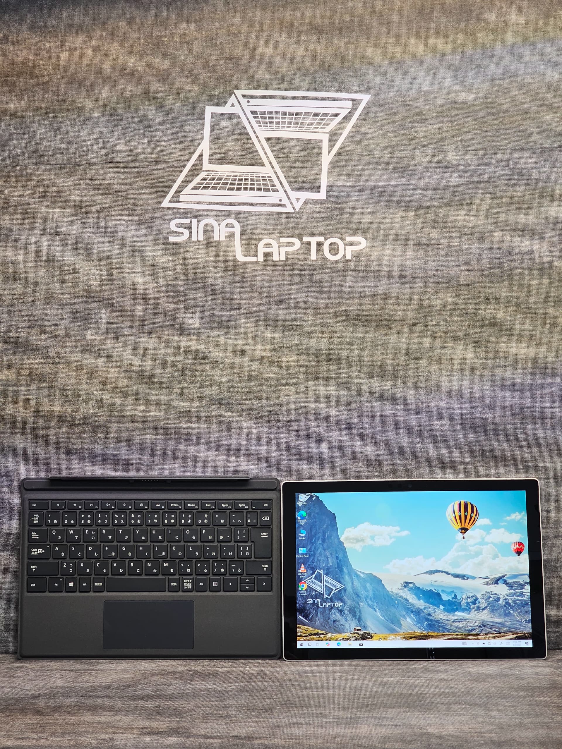 سرفیس پرو 7 – Surface Pro 7 core i5 8GB 256GB نسل ۱۰ – تمیز رنگ نقره ای — تصویر ۳