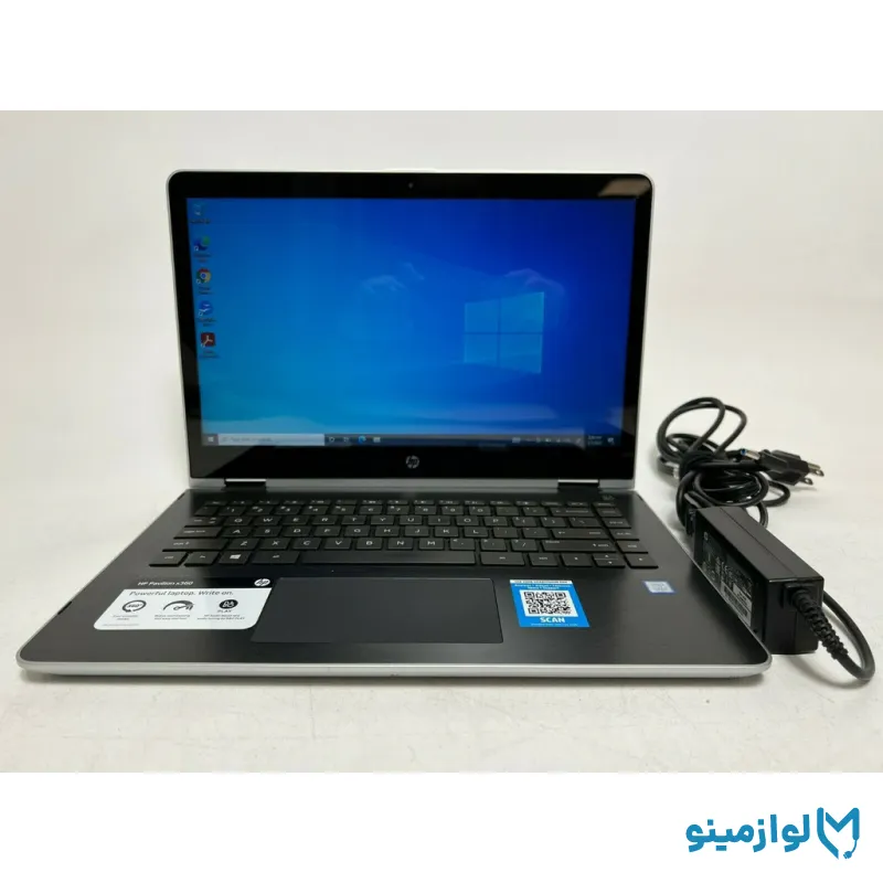 لپ تاپ اچ پی پاویلیون ایکس 360 – HP Pavilion X360 14M Core i3-7100U 8GB 256GB SSD