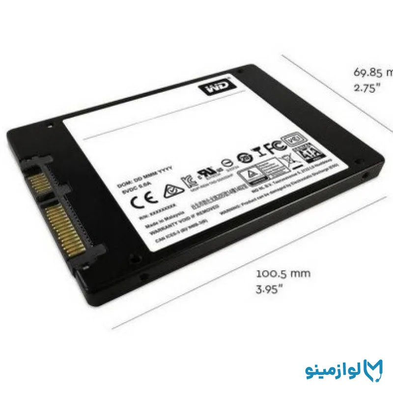 هارد SSD وسترن دیجیتال WD Green 240GB SATA با سلامت 99٪ — تصویر ۳