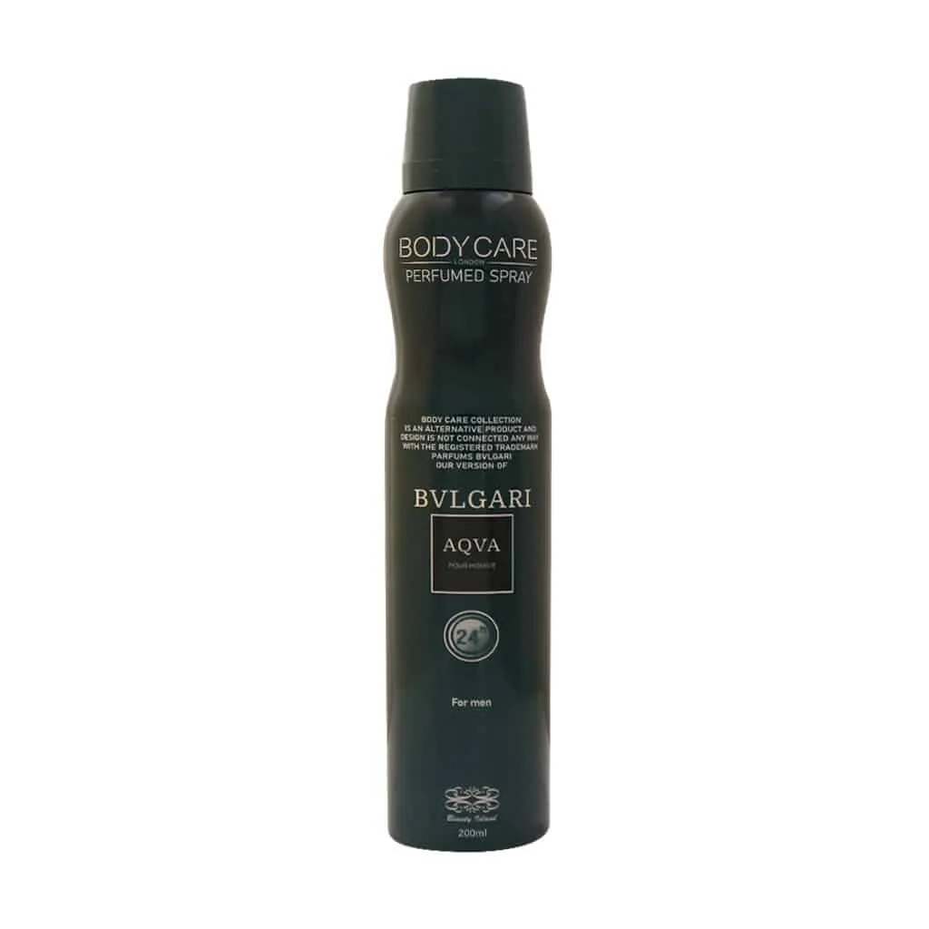 اسپری مردانه بادی کر رایحه بولگاری آکوا پور هوم/BODY CARE BVLGARI — تصویر ۲