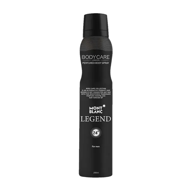 اسپری مردانه بادی کر رایحه مون بلان/BODY CARE MONT BLANC LEGEND