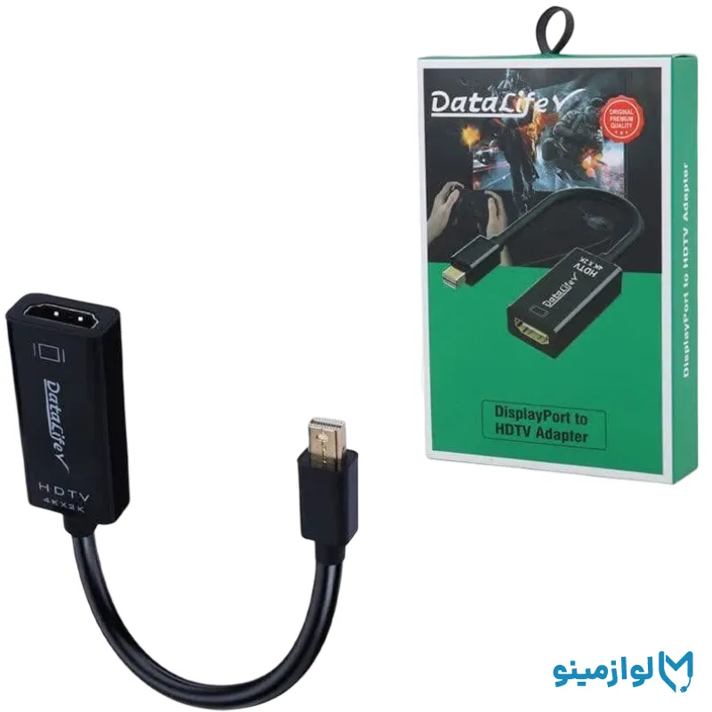 کابل تبدیل Mini DisplayPort به HDMI دیتالایف – Mini DisplayPort to HDMI Adapter Datalife — تصویر ۲