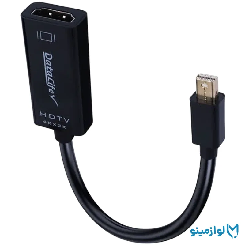 کابل تبدیل Mini DisplayPort به HDMI دیتالایف – Mini DisplayPort to HDMI Adapter Datalife — تصویر ۳
