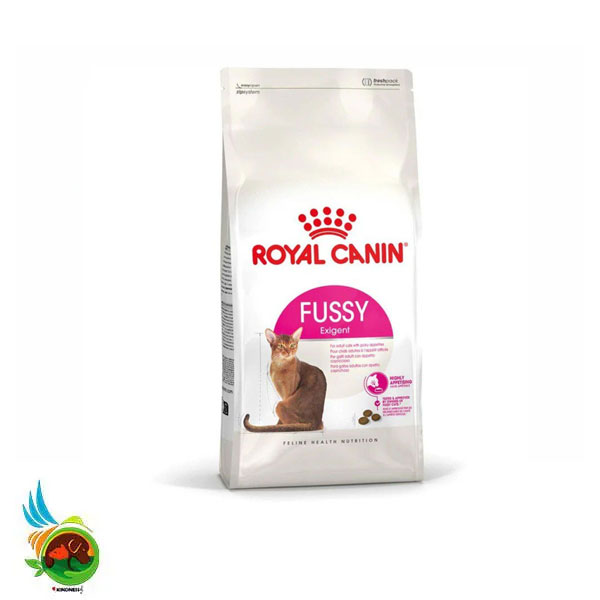 غذای خشک گربه بالغ فوسی اگزیجنت رویال کنین Royal canin fussy exigent وزن ۲ کیلوگرم