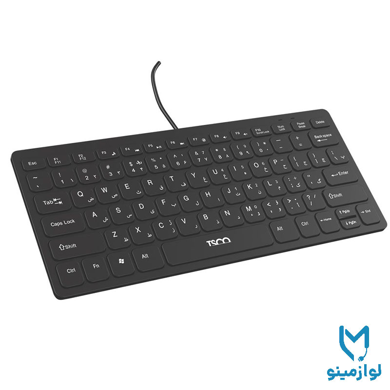 کیبورد تخت سیمی تسکو مدل TK 8037 — تصویر ۳