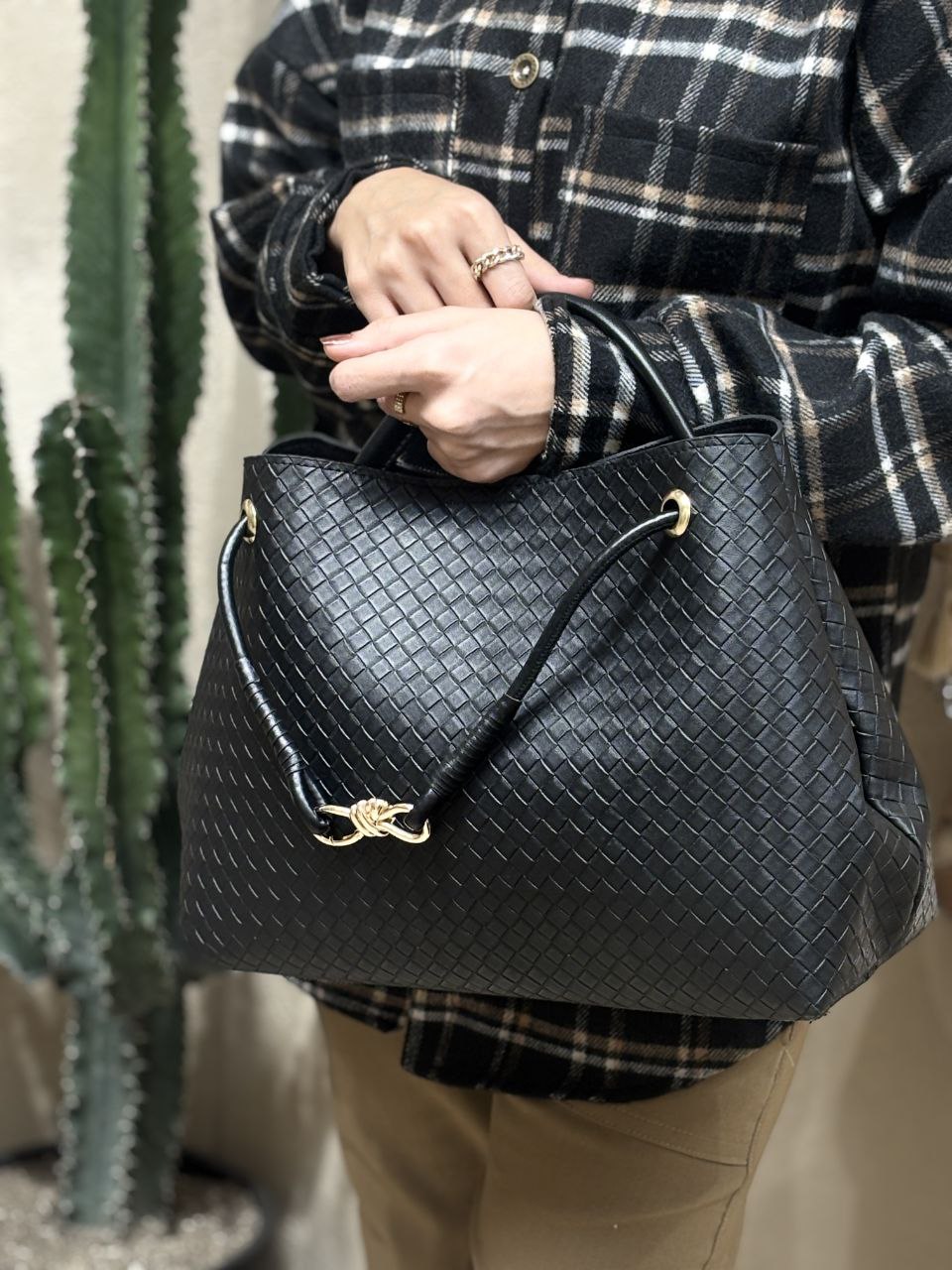 کیف دوشی دستی BOTTEGA VENETA مدل 481