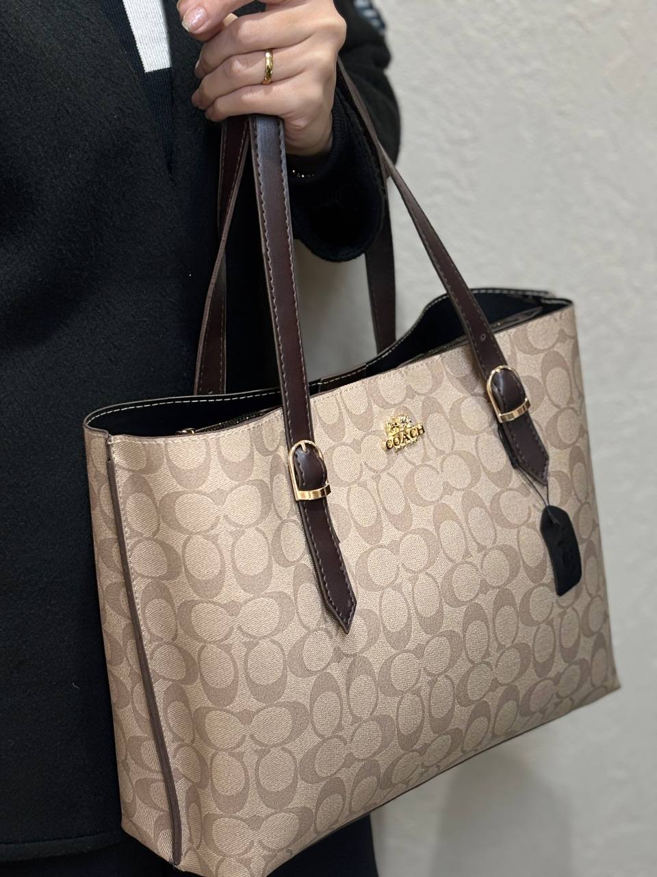 کیف دوشی دستی COACH مدل 463 — تصویر ۵