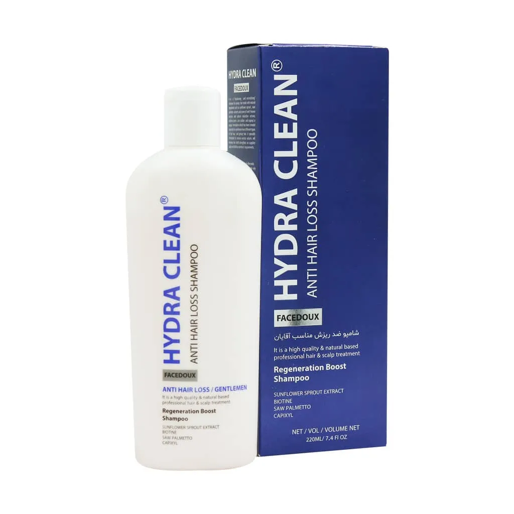 شامپو ضد ریزش مناسب آقایان هیدراکلین فیس دوکس/HYDRA CLEAN FACEDOUX