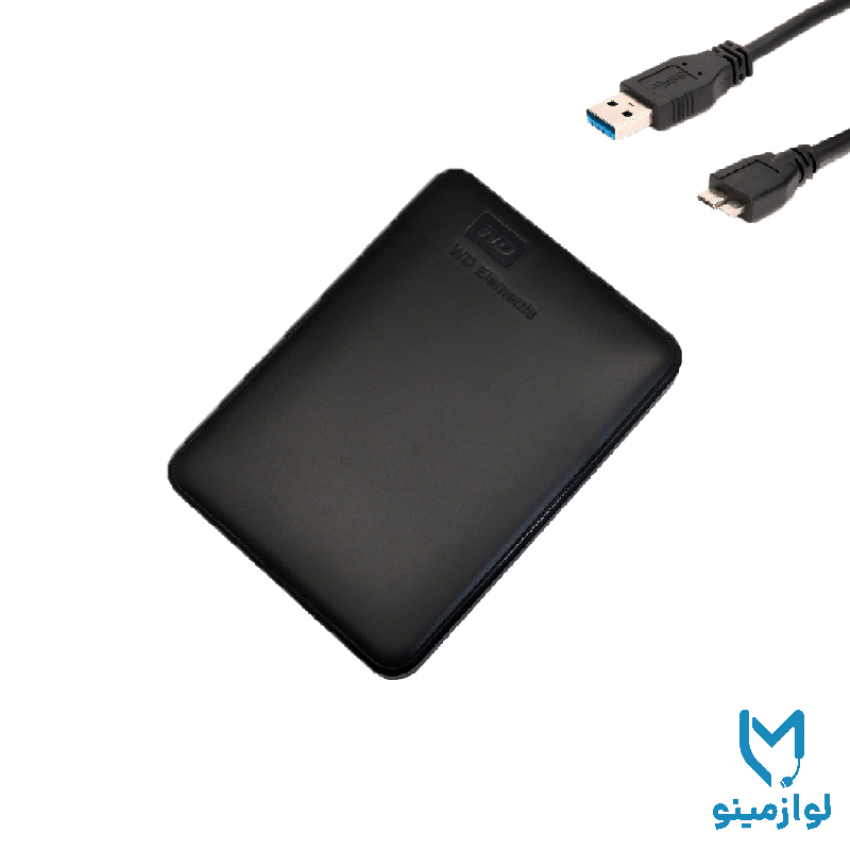 هارد اکسترنال وسترن دیجیتال مدل Elements ظرفیت 500 گیگابایت — تصویر ۳
