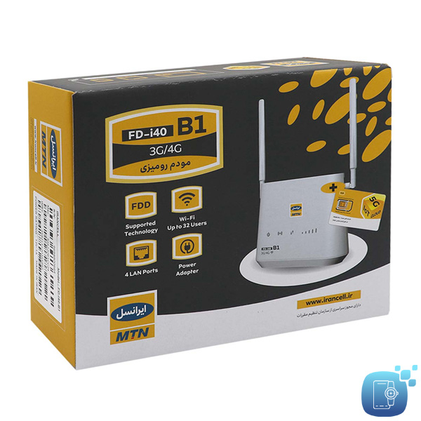 مودم 3G/4G ایرانسل مدل FD i40 B1 — تصویر ۴
