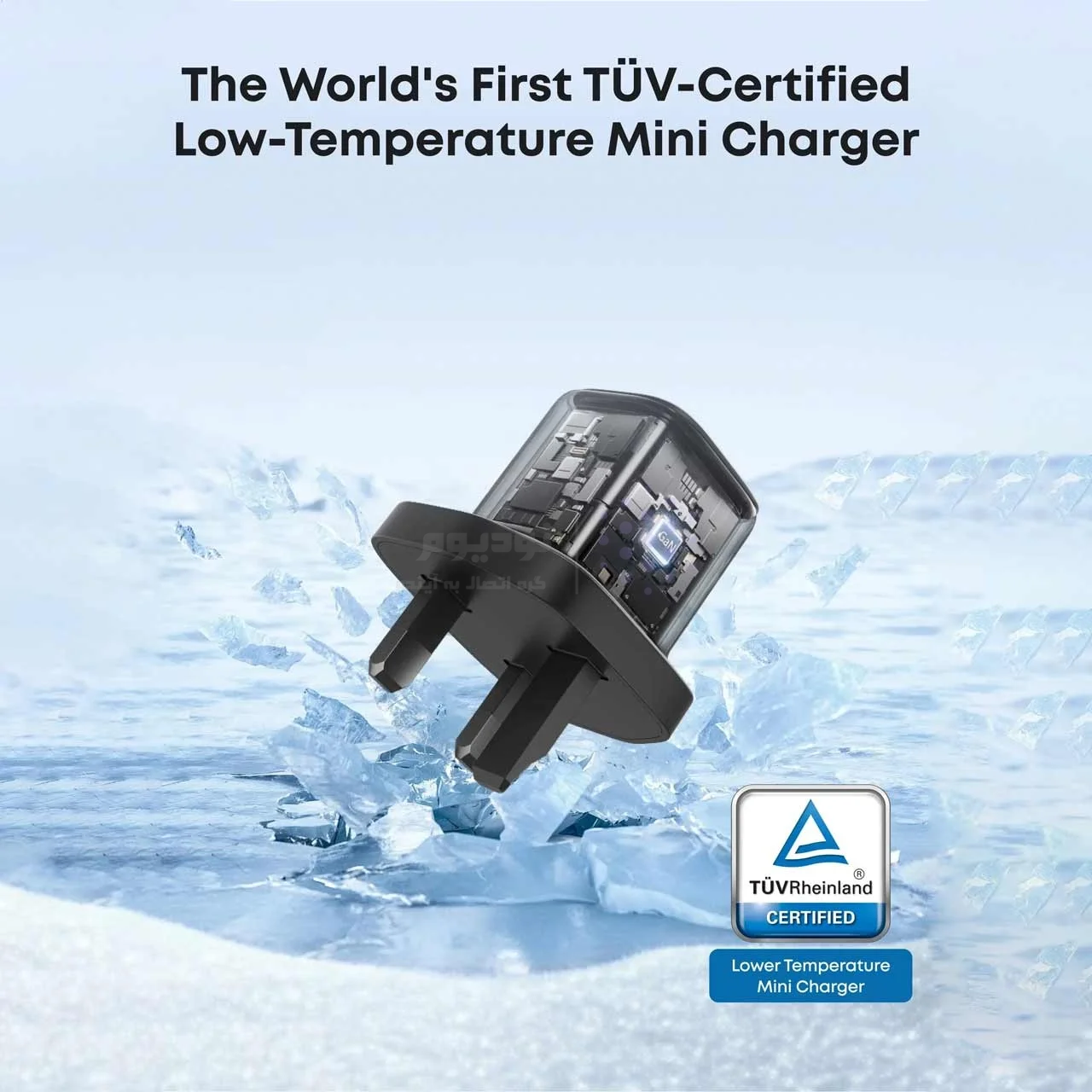 شارژر دیواری PD و فست تک پورت ANKER مدل A2698K11 با توان 30W و تکنولوژی IQ3 – مشکی (گارانتی 18 ماهه شرکتی) — تصویر ۳