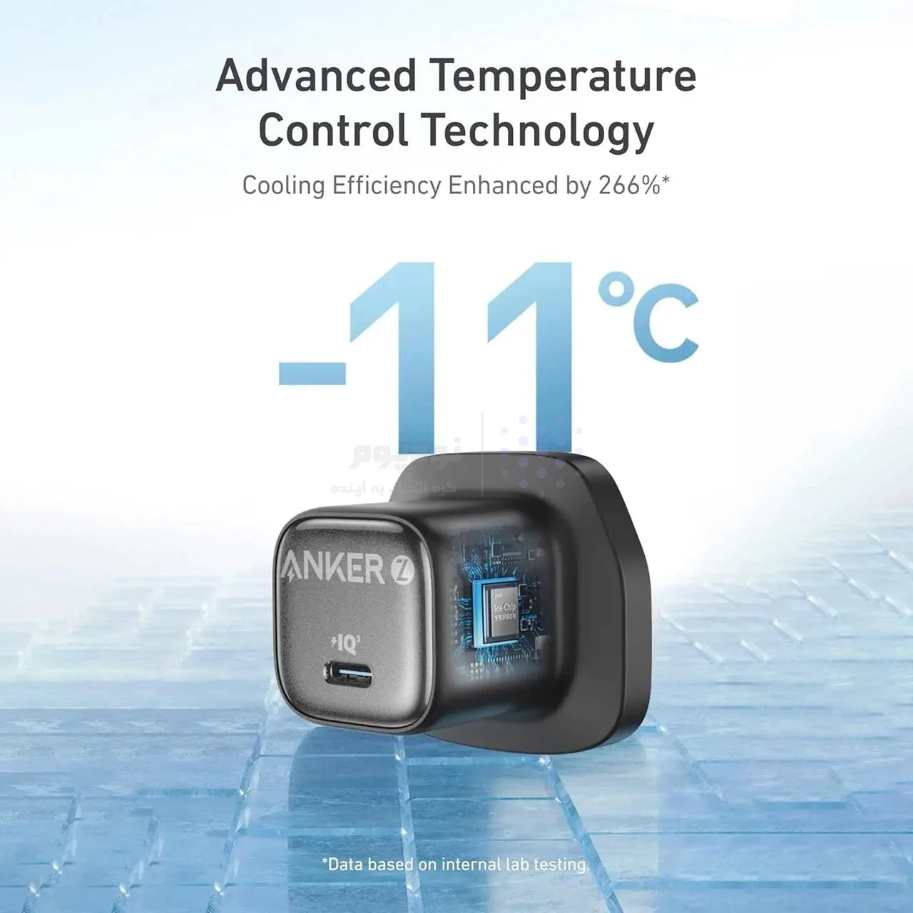 شارژر دیواری PD و فست تک پورت ANKER مدل A2698K11 با توان 30W و تکنولوژی IQ3 – مشکی (گارانتی 18 ماهه شرکتی) — تصویر ۴