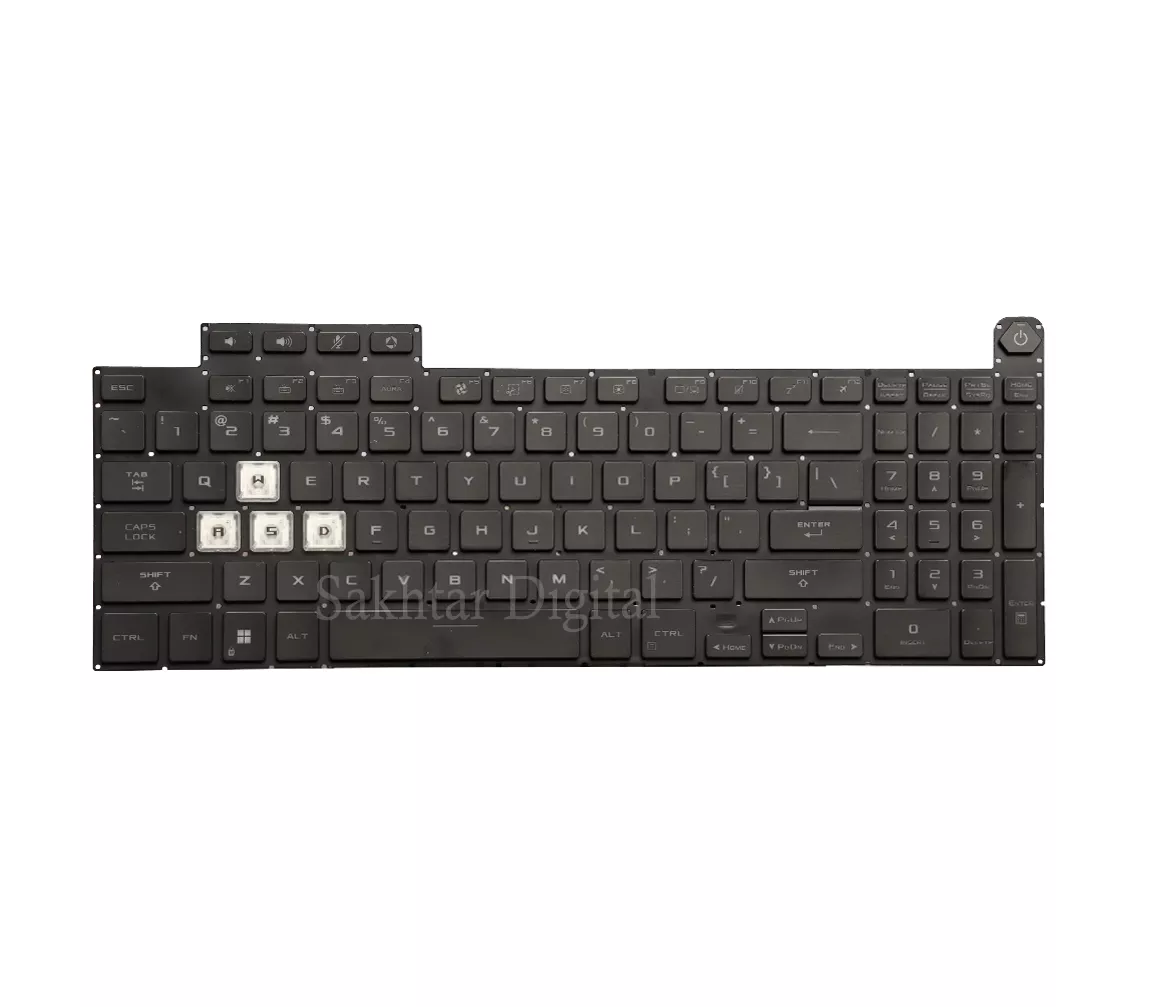 کیبورد لپ تاپ ایسوس Keyboard Asus FX507 — تصویر ۲