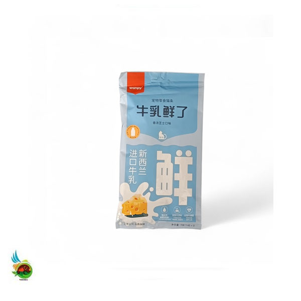 بستنی گربه ونپی طعم پنیر در شیر بسته ۵ عددی