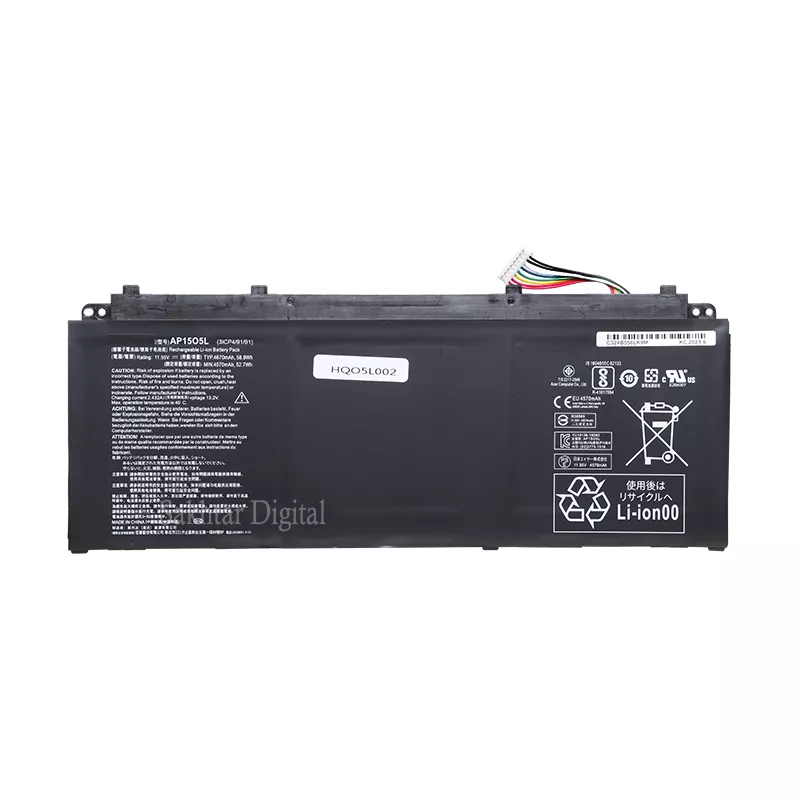باتری اورجینال لپ تاپ ایسر Acer Aspire S13 S5-371 — تصویر ۳