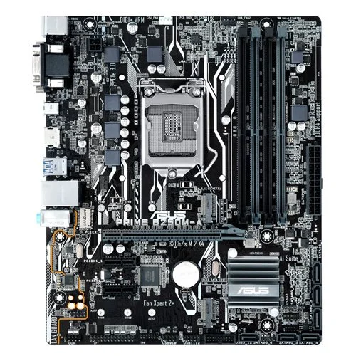 مادربرد ASUS PRIME B250M‑A سوکت LGA1151 چیپست Intel B250 فرم فاکتور Micro‑ATX استوک