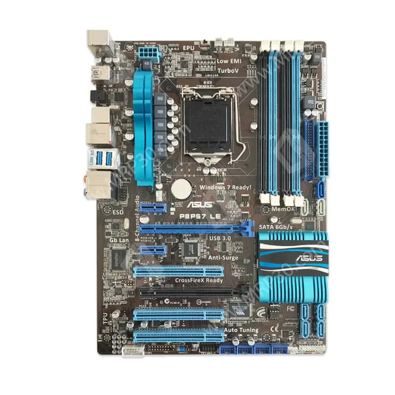 مادربرد ASUS P8B67‑M LE سوکت LGA1155 چیپست Intel B67 فرم فاکتور Micro‑ATX استوک