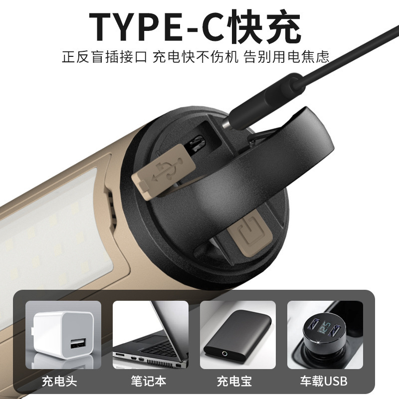چراغ کمپینگ شارژی مدل LY23 — تصویر ۴