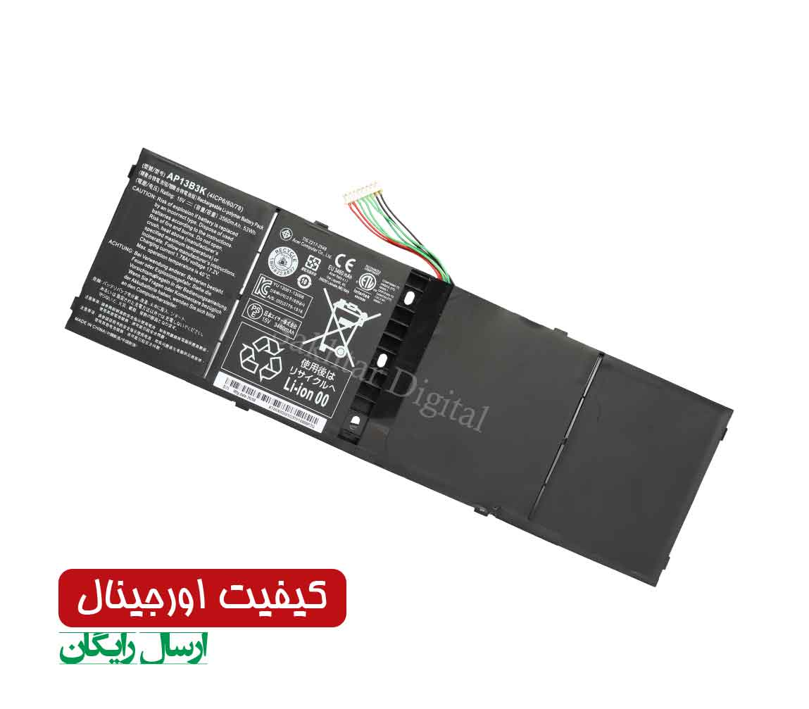 باتری اورجینال لپ تاپ ایسر Acer Aspire V5-572 / R7-572 — تصویر ۲