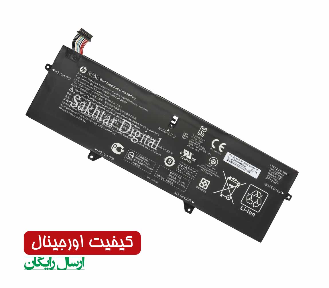 باتری اورجینال لپ تاپ اچ پی Hp EliteBook X360 1040 G5 / G6