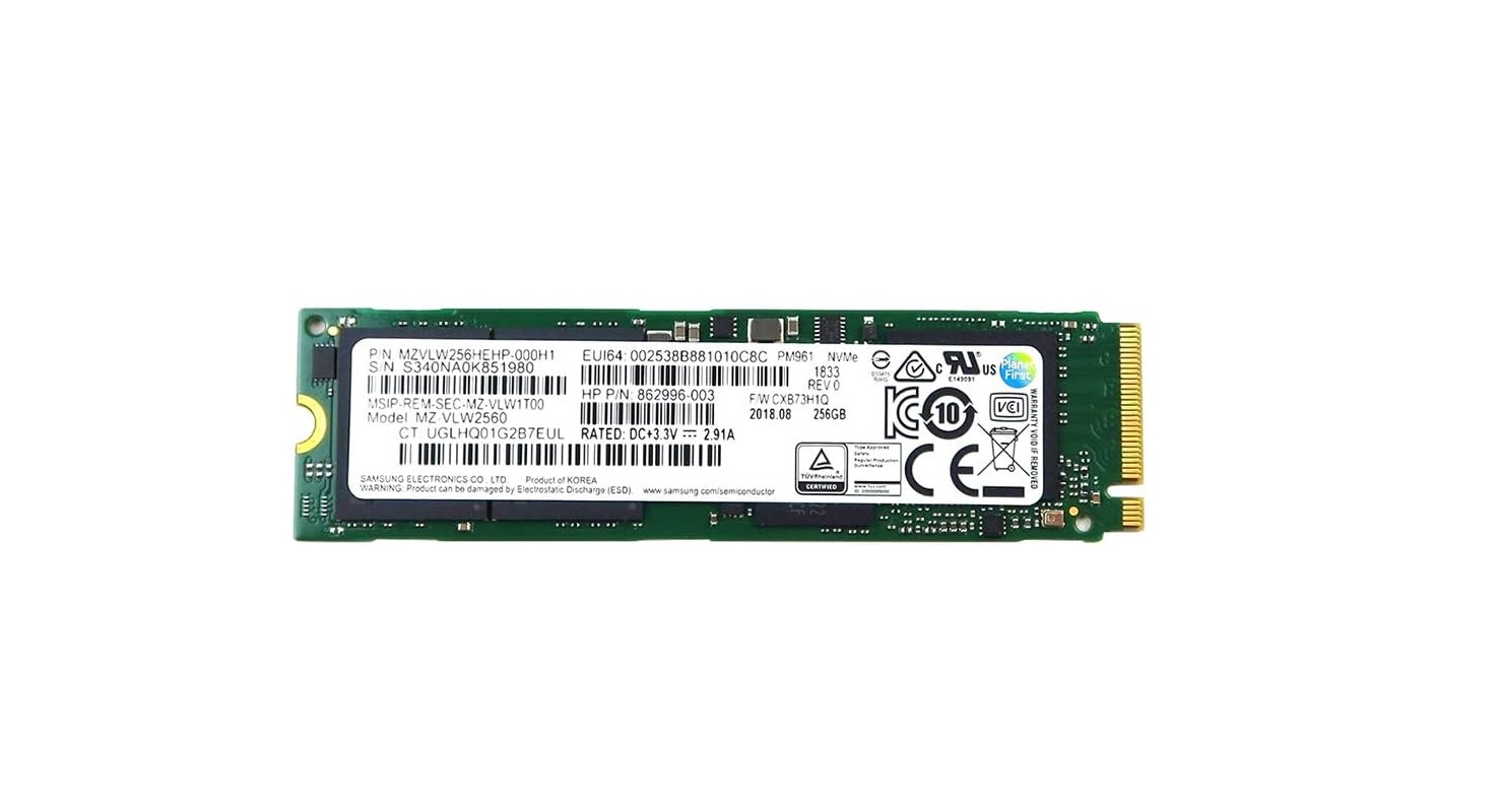 هارد SSD Samsung M2 256 گیگابایت