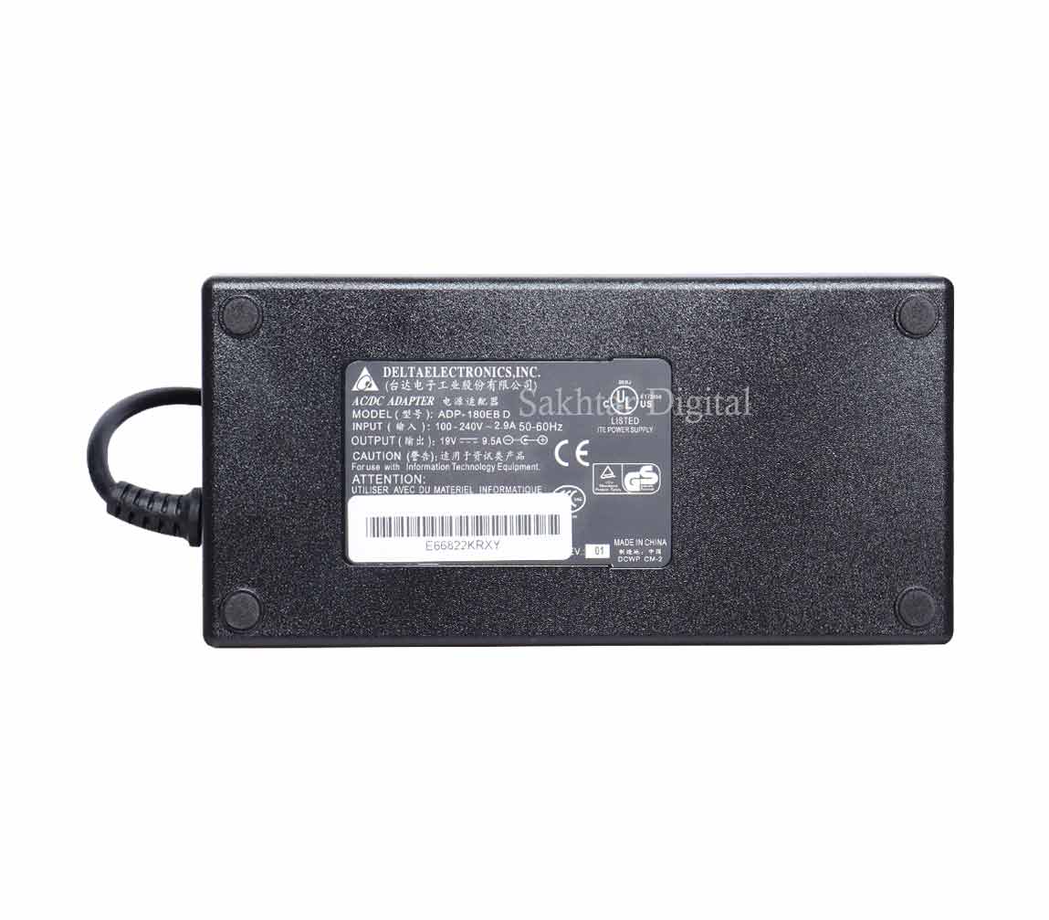 شارژر اورجینال لپ تاپ ام اس آی Delta 19V 9.5A 4PIN — تصویر ۳