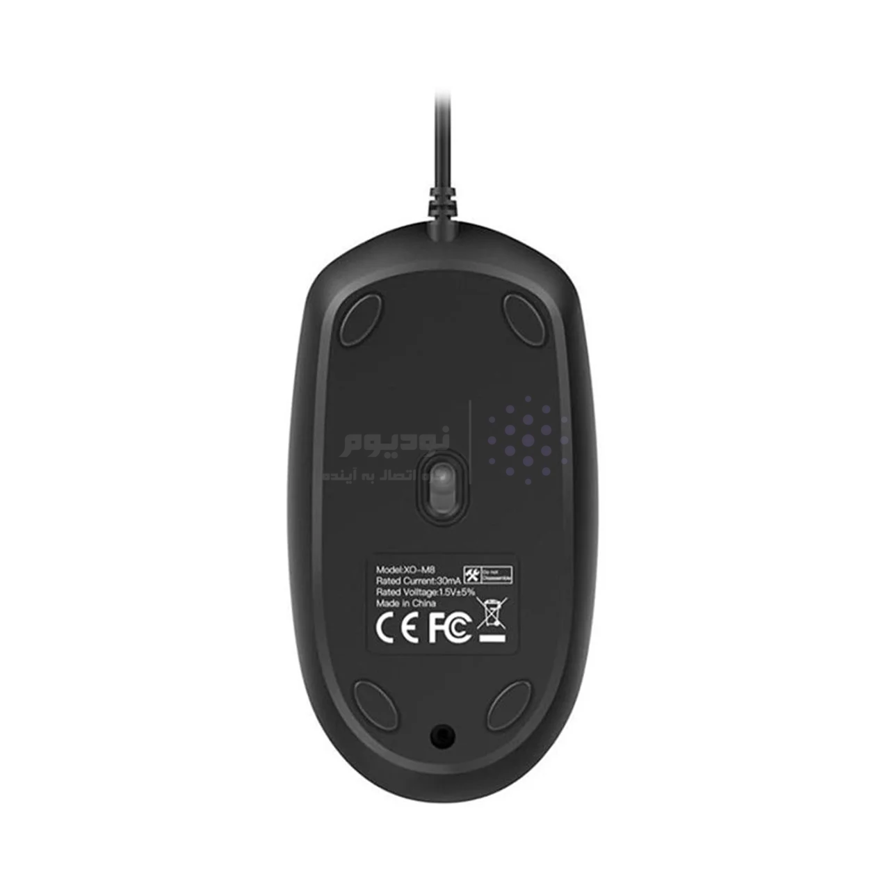 ماوس باسیم XO مدل XO-M8 – مشکی — تصویر ۳