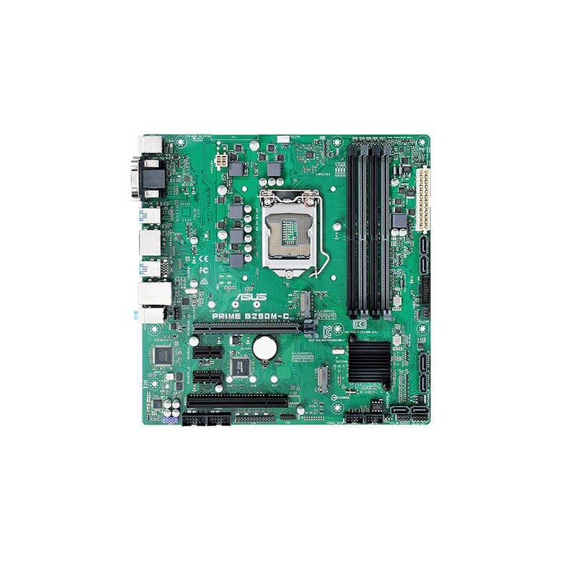 مادربرد Asus Prime B250M‑C سوکت LGA1151 چیپست Intel B250 فرم فاکتور Micro‑ATX