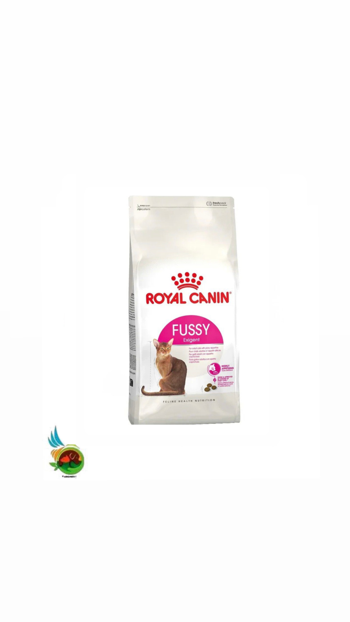 غذای خشک گربه بالغ فوسی اگزیجنت رویال کنین Royal canin fussy exigent وزن ۱۰ کیلوگرم