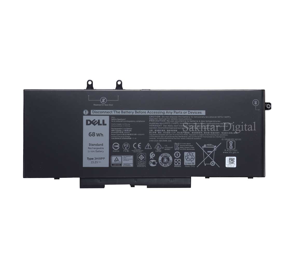 باتری اورجینال لپ تاپ دل Dell Latitude 14 5410 / 3551 — تصویر ۳