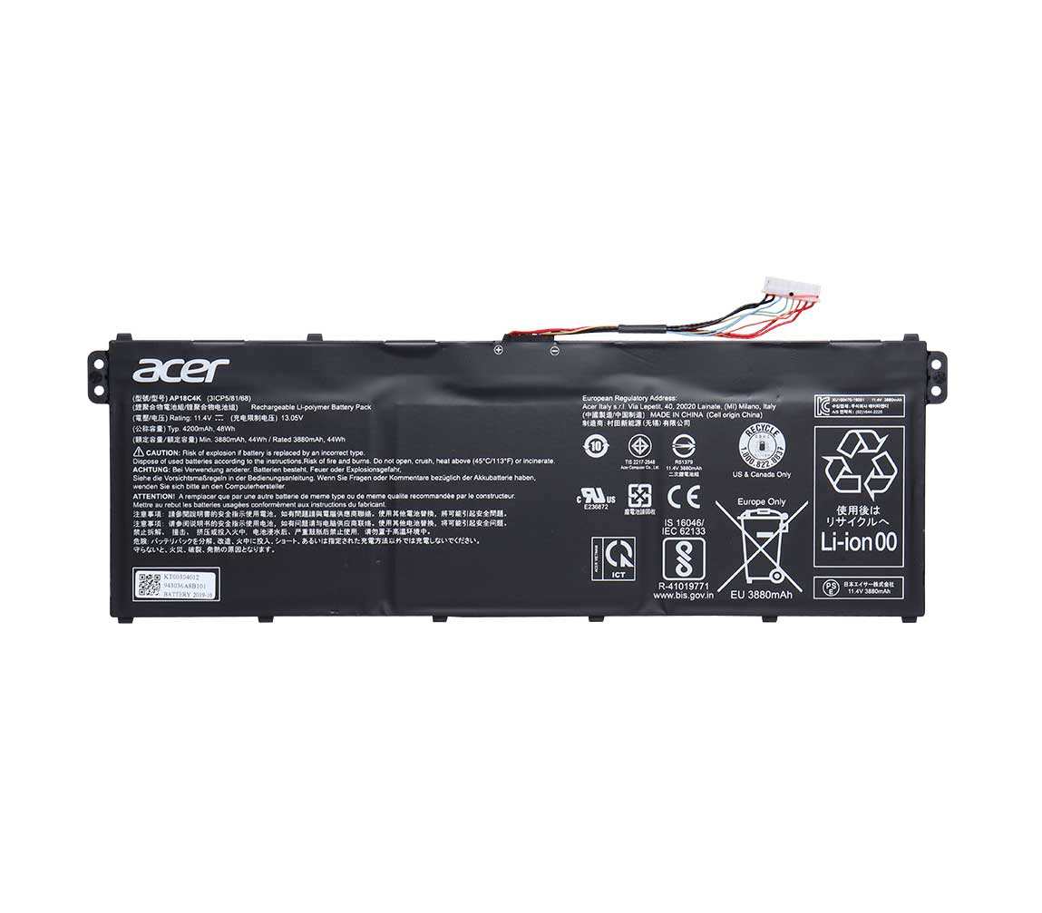 باتری اورجینال لپ تاپ ایسر Acer Aspire 3 A315 / 5 A515 — تصویر ۳