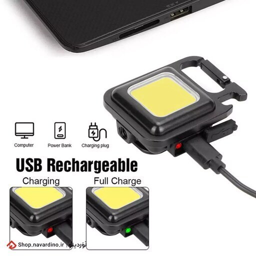 چراغ قوه مگنتی LED-Magnetic — تصویر ۶