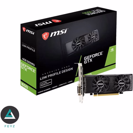 کارت گرافیک MSI مدل GeForce GTX 1650 ظرفیت 4GB