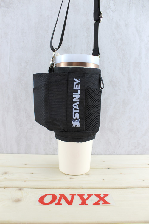 کاور استنلی تامبلر ماگ STANLEY 40 oz 1.18L ( onyx اونیکس) (رنگ کرمی) — تصویر ۷