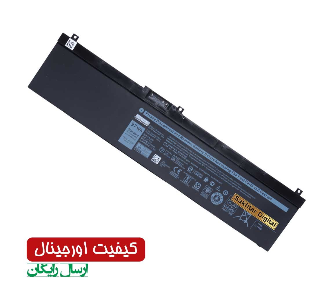 باتری اورجینال لپ تاپ دل Dell Precision 7540 / 7730 — تصویر ۲