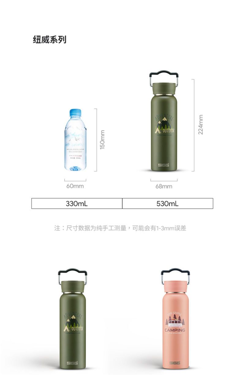 بطری سیگ طرح دار Sigg 0.53L — تصویر ۴