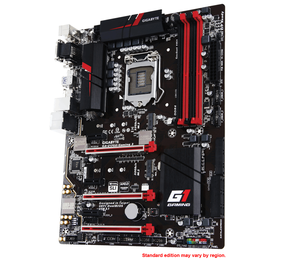 مادربرد گیگابایت GA-Z170X-Gaming 3