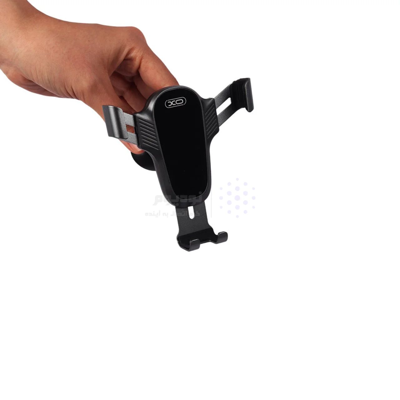 هولدر گوشی موبایل دریچه کولری XO مدل XO-C86 – خاکستری — تصویر ۵