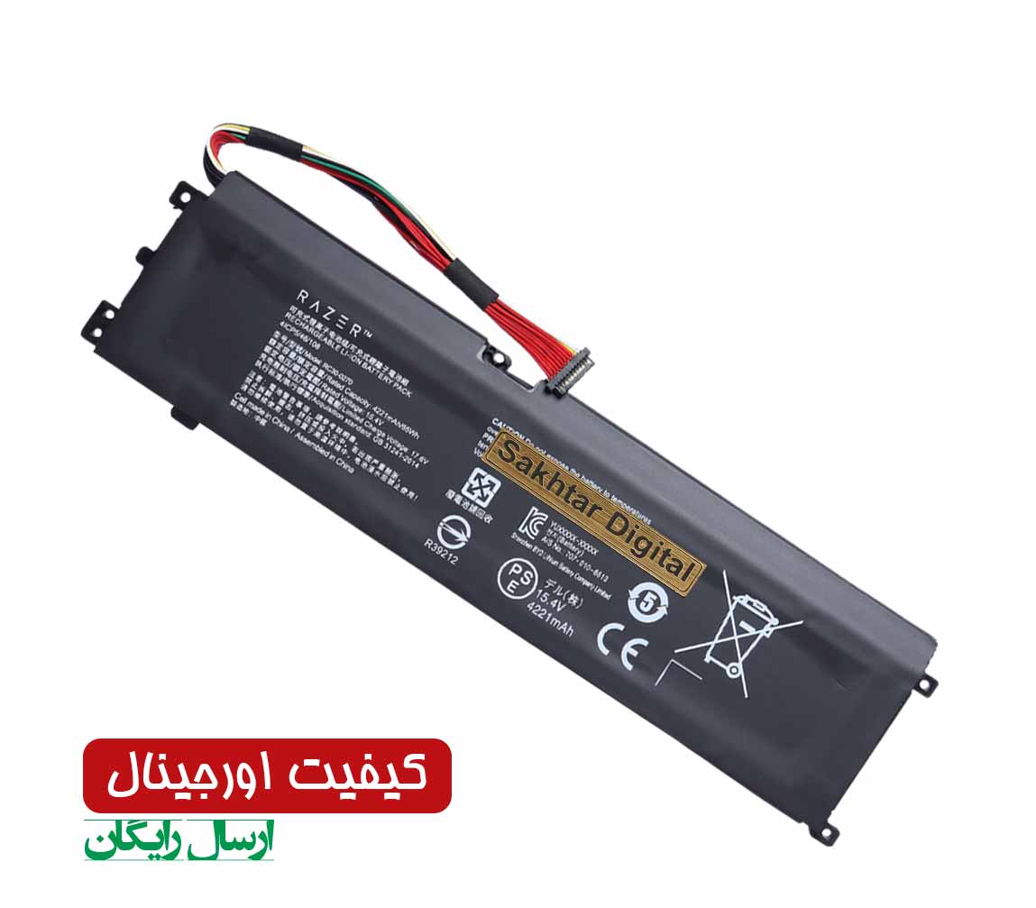 باتری اورجینال لپ تاپ ریزر Razer Blade 15 2018