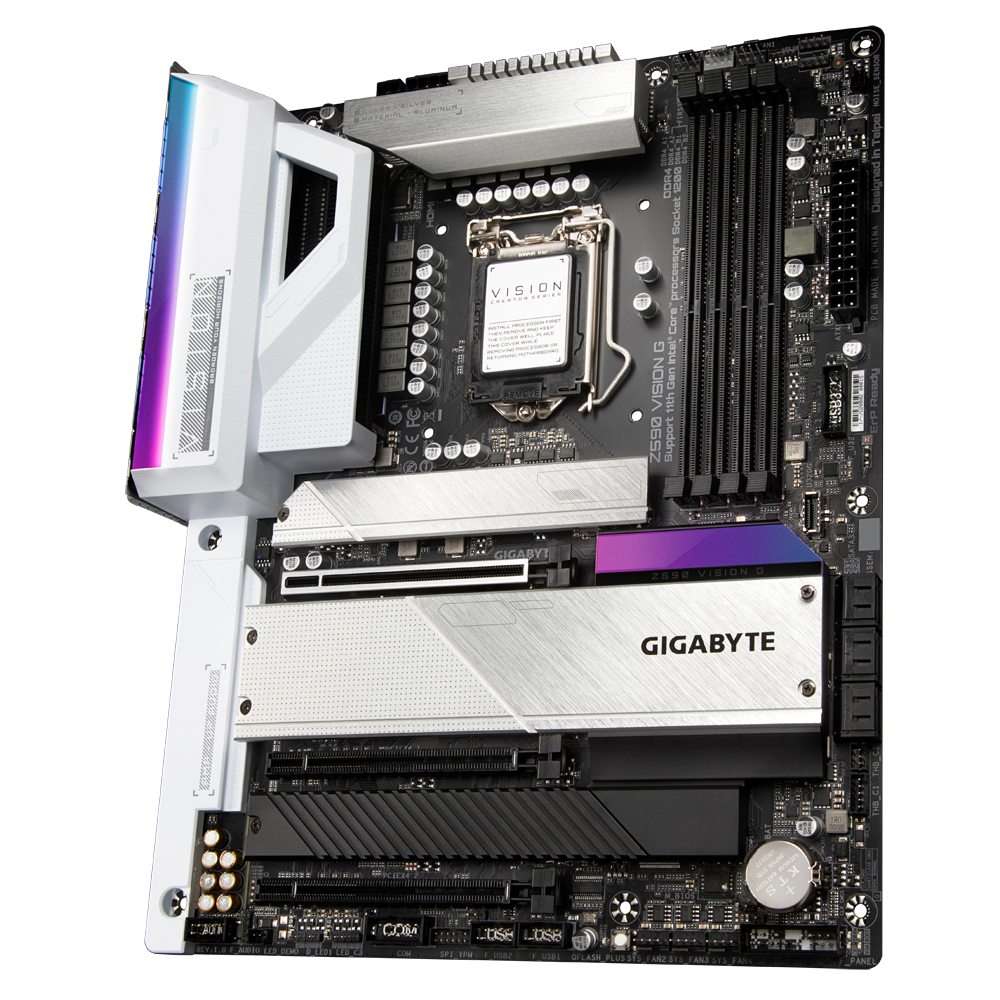 مادربرد Gigabyte Z590 Vision G — تصویر ۲